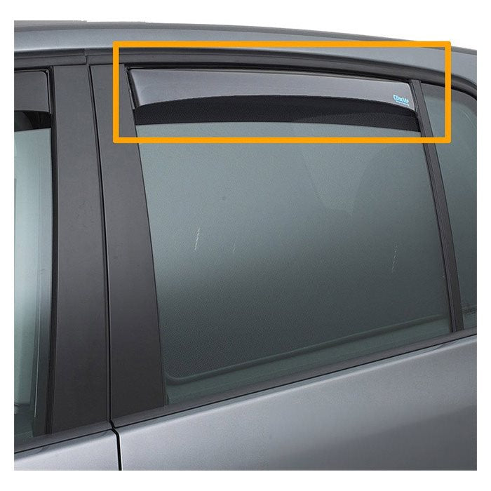 Climair vindafviser bagdøre Ranger 23- Amarok 22- 4D