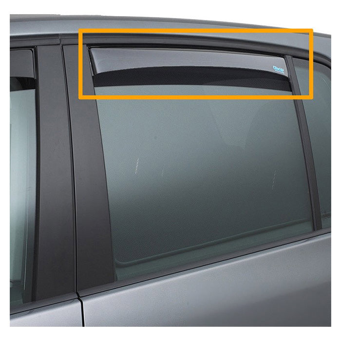 Climair bagvindafviser Ford Ranger/VW Amarok 2022- 4dr
