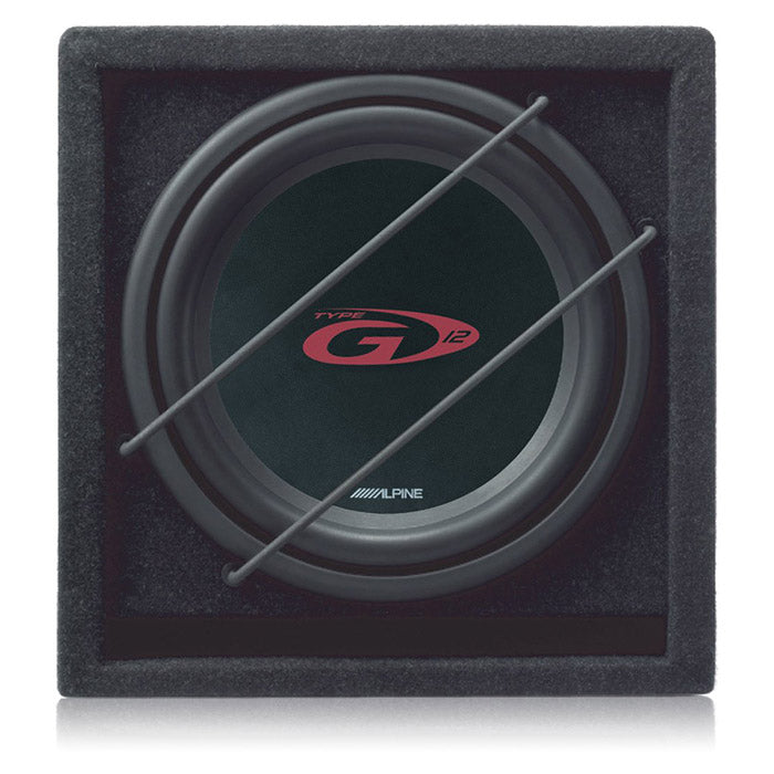 Alpine 12" subwoofer i Kabinet 4 ohm