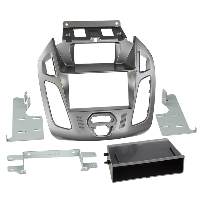 2-DIN Radioramme Ford Transit Connect 13-18 Sølv