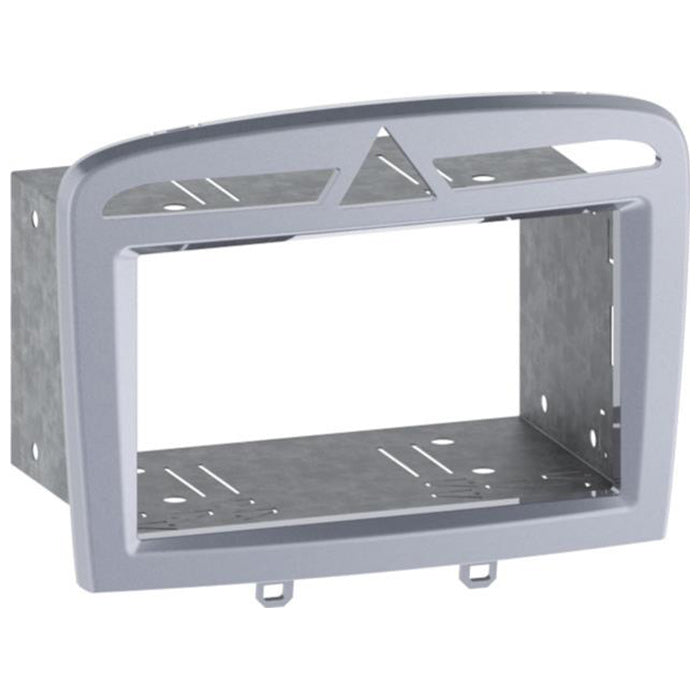 2-DIN kit Peugeot sølv