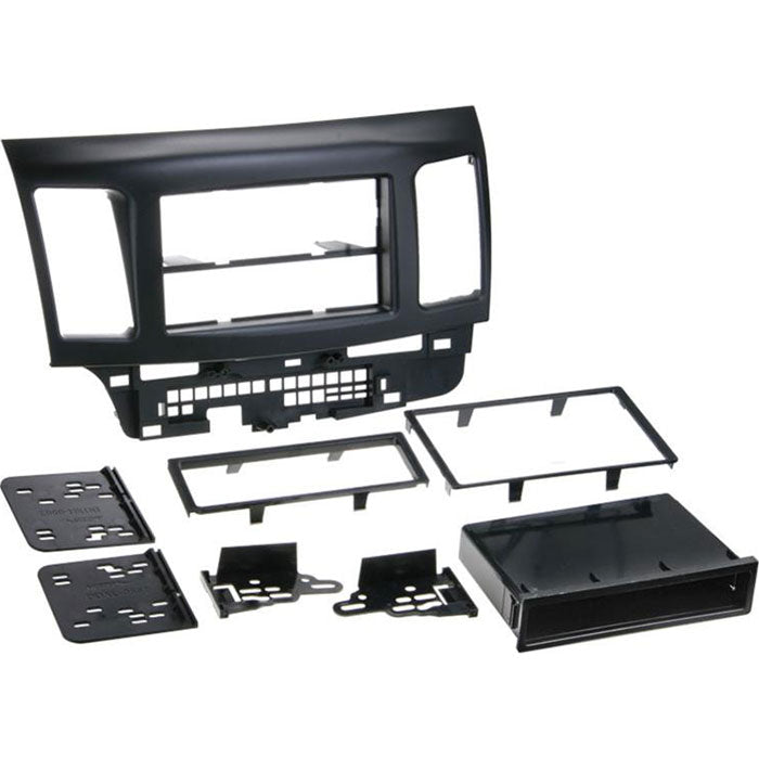 2-DIN kit Mitsubishi Lancer 07- sort