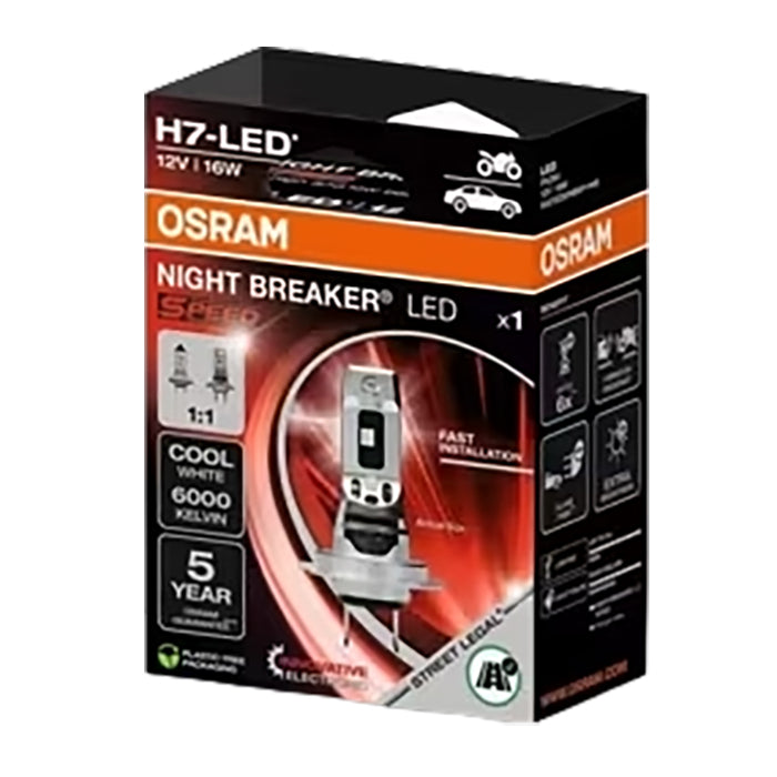 Osram Night Breaker LED Speed H7 +450% - 1 stk.