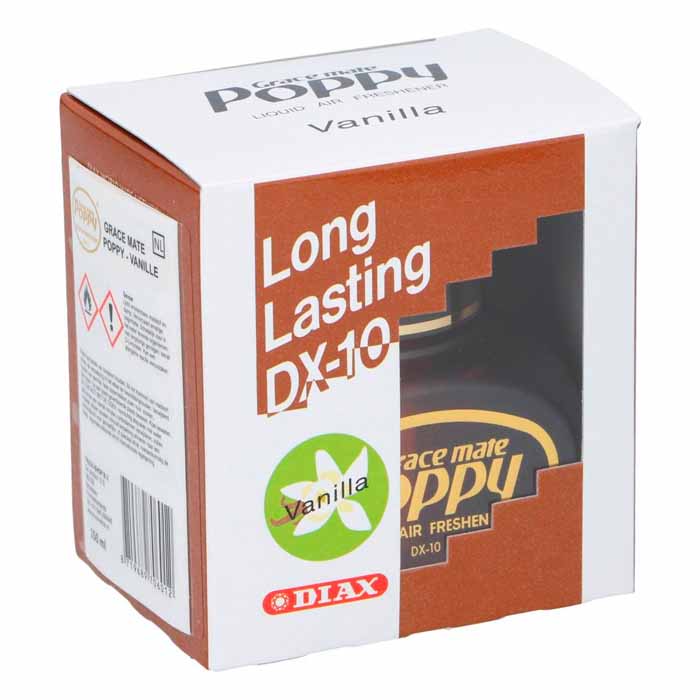 Poppy Grace Mate luftfrisker Vanilje 150 ml i original emballage