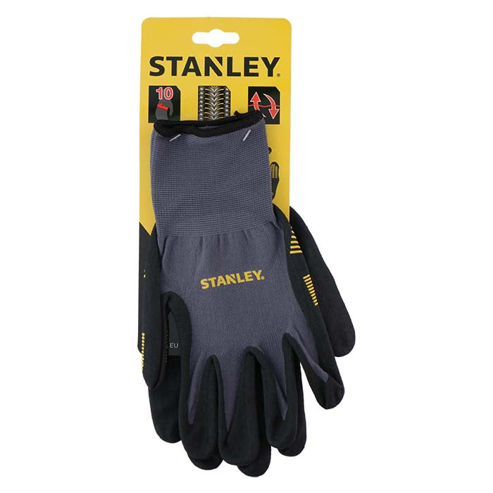 Arbejdshandsker, Stanley, Nitril, Str.10 produktbillede