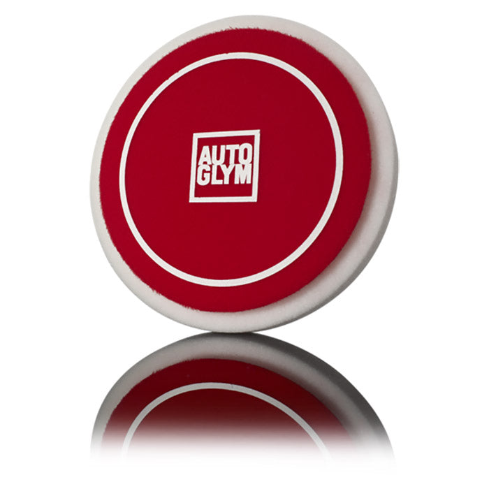 Autoglym 160mm hvid medium polerpude med logo