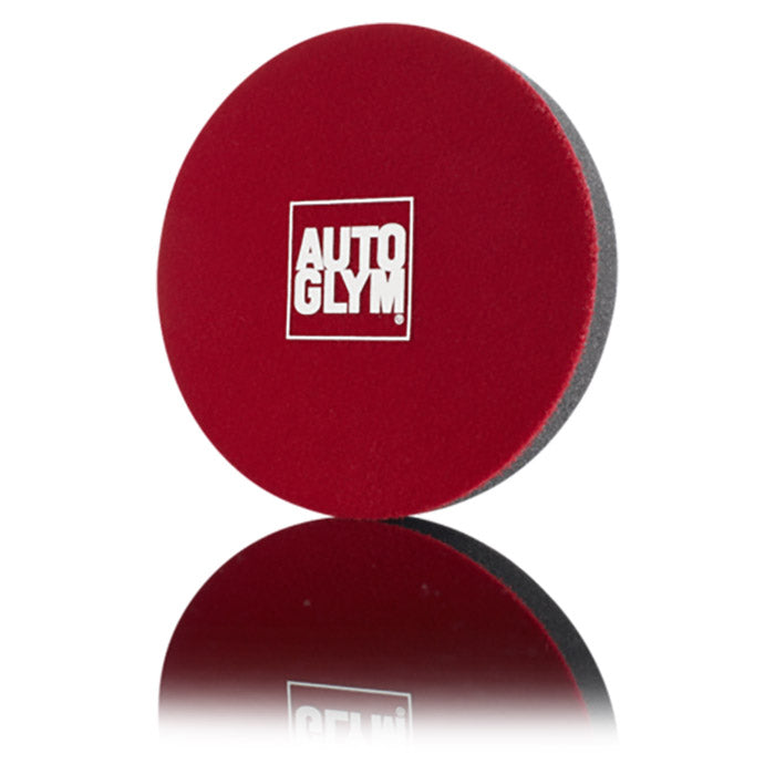 Autoglym 125mm sort blød polerpude, produktbillede.