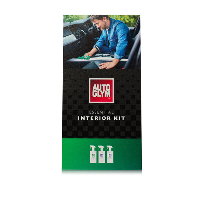 Autoglym Essential Interior Kit gavesæt med tre produkter til bilpleje