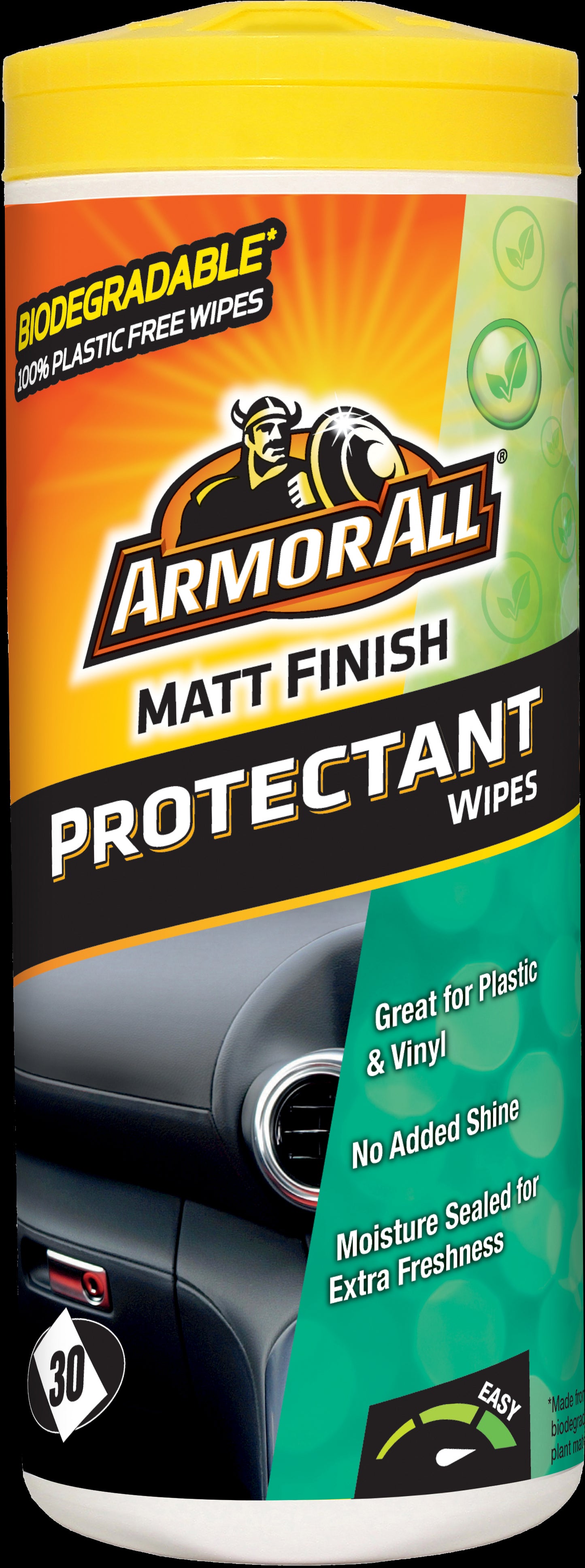 Vinyl Protectant Matt Wipes - 30stk