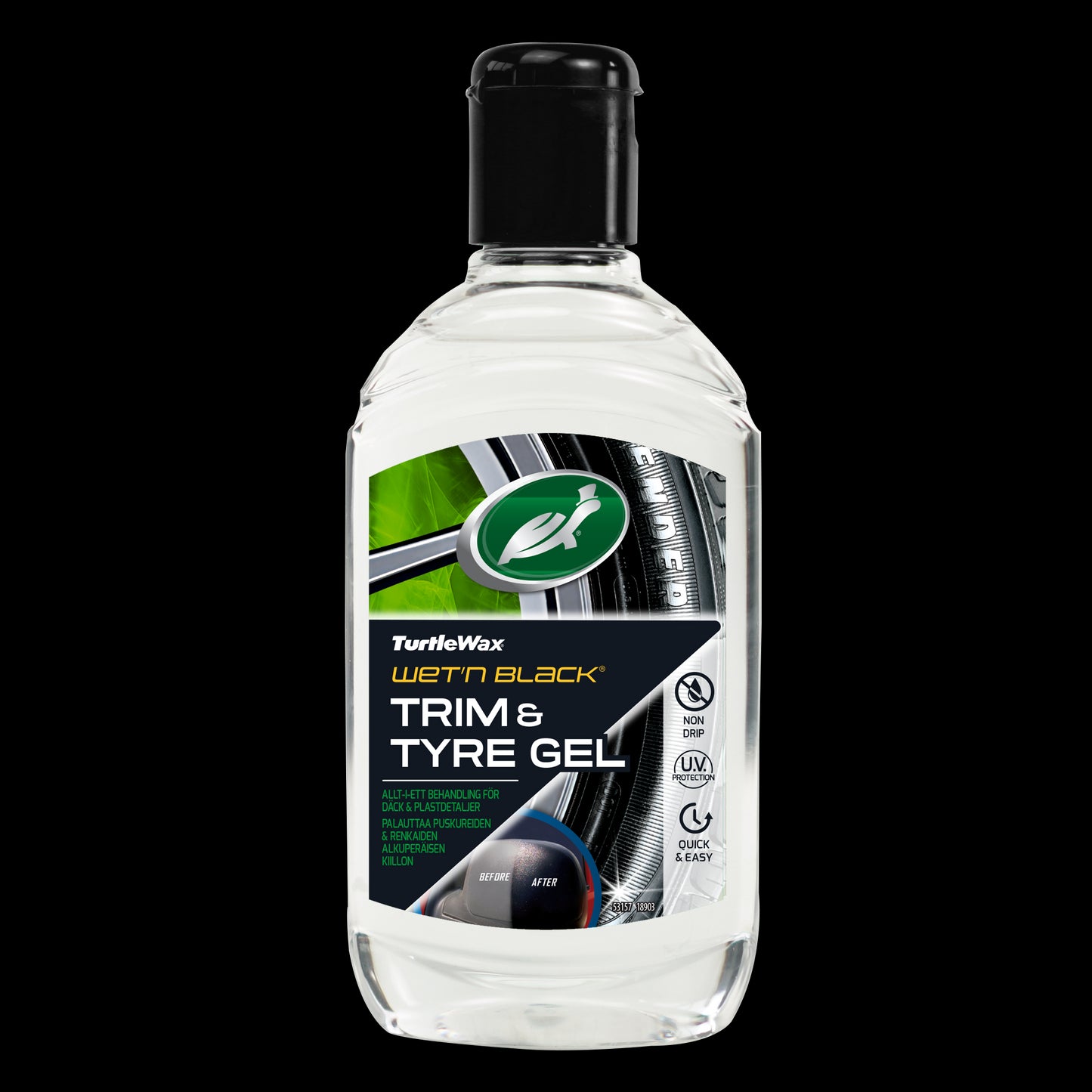 Wet'n Black Trim & Tyre Gel - 300 ml