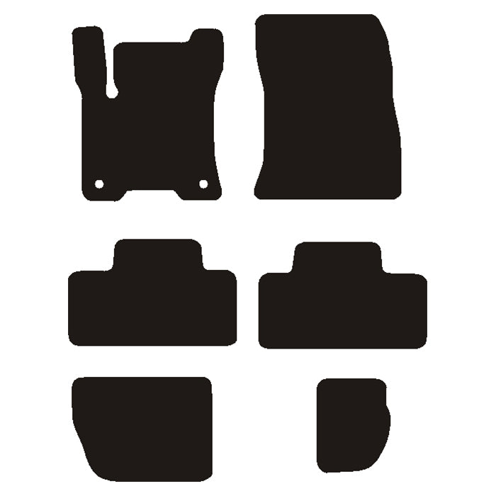 Måtter Mercedes EQB (X243) 2021-