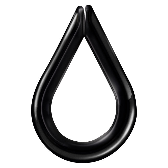 Wunderbaum Duftclip black Classic i teardrop form