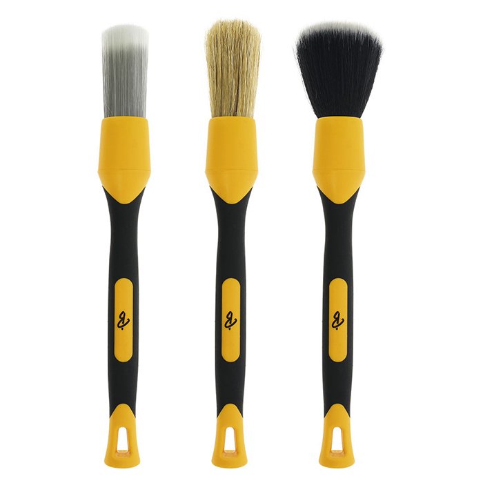 Detailing Brushes sæt med 3 stk.