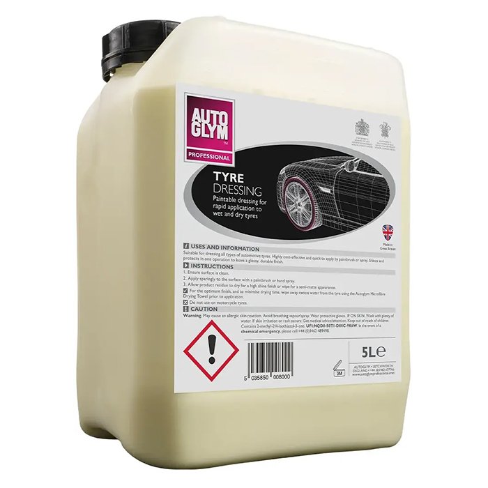 Tyre Dressing 5L High Gloss Dækglans