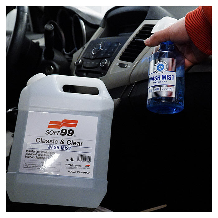 Soft99 Wash Mist interiør rens antibakteriel - 4L