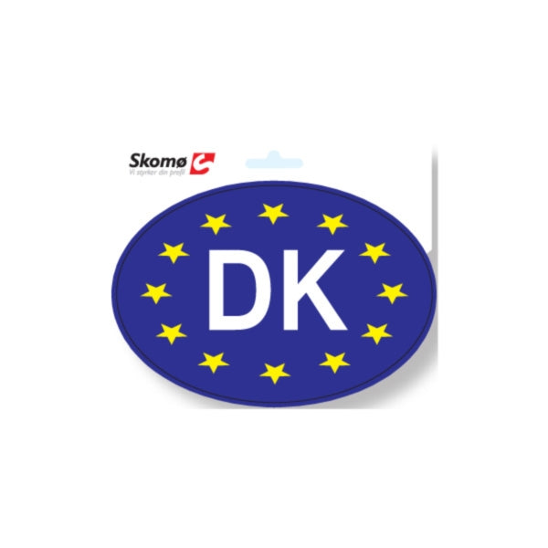 Skomø DK-skilt blå (lille-eu)