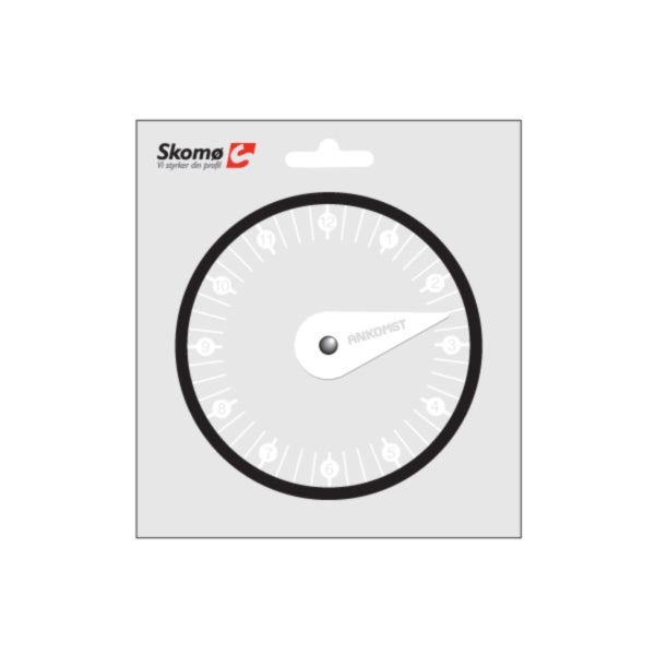 Selvklæbende p-skive Ø10 cm