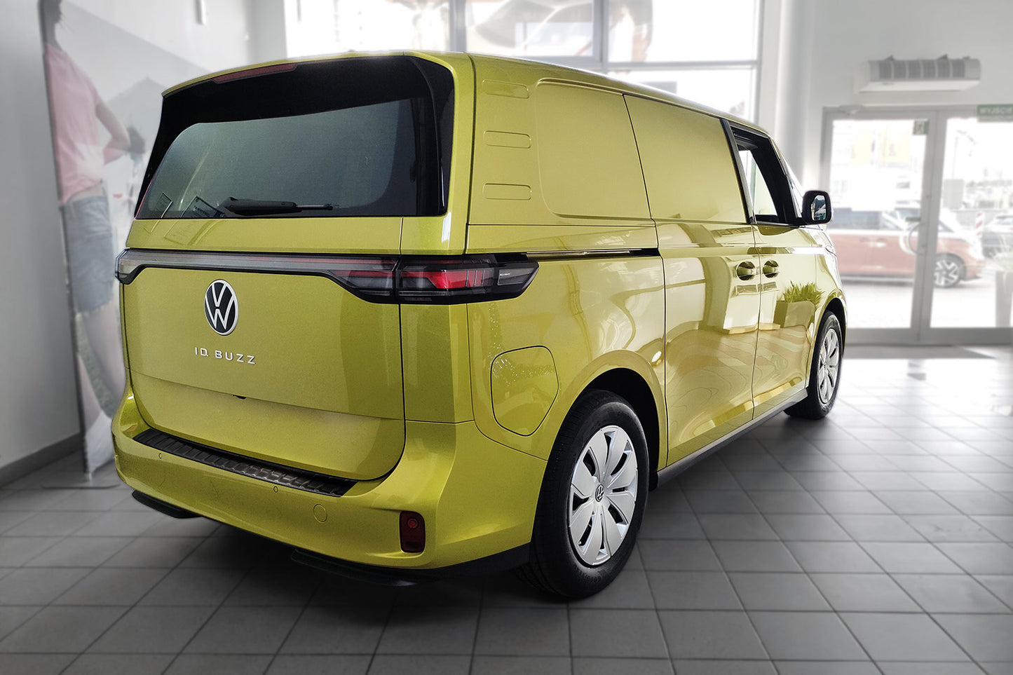 Læssekantbeskytter VW ID.Buzz/Cargo 2022- Sort