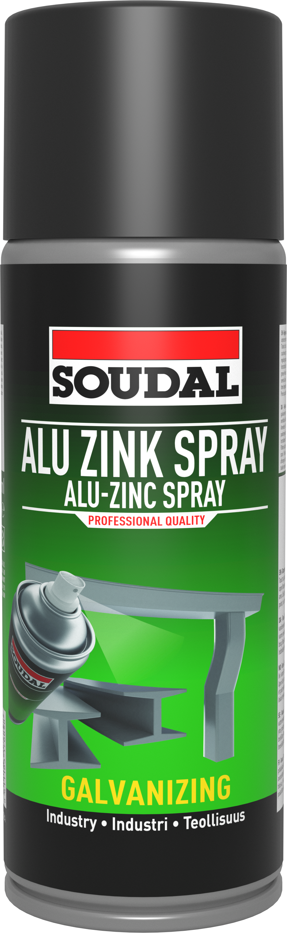 Alu-zink Spray blank - 400ml Produktbillede