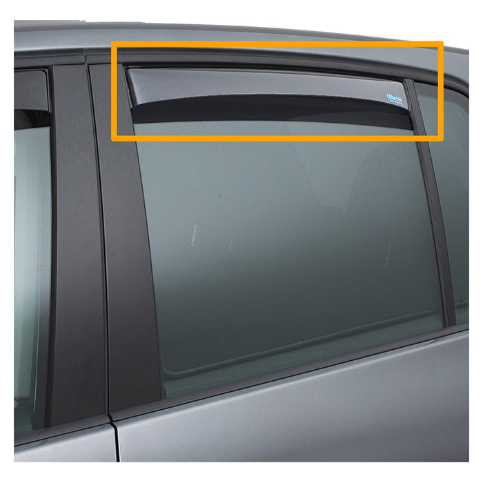 Climair bagvindafviser  Volvo XC60 2017-, 5-dr