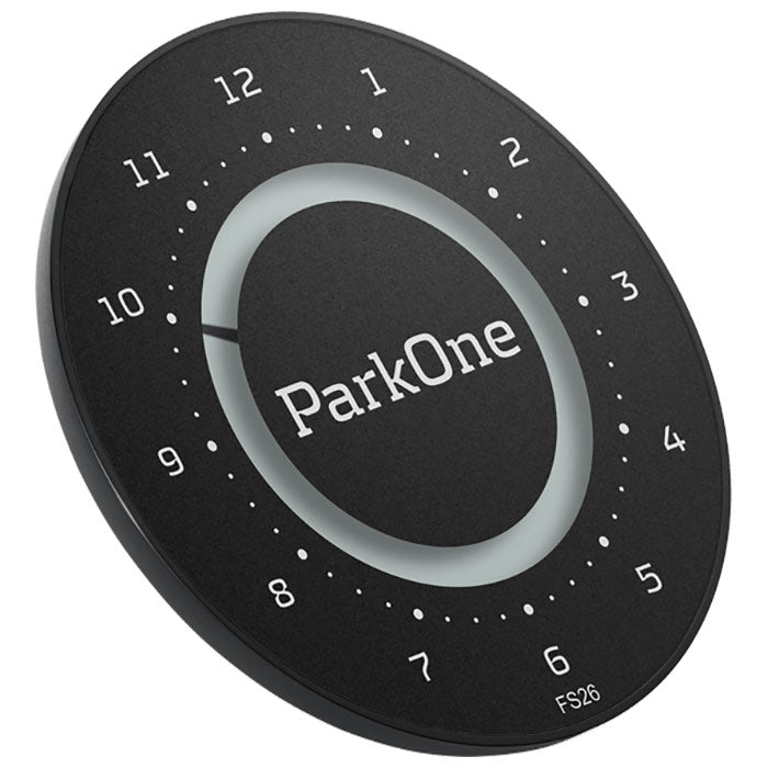 ParkOne 2 Carbon Black P-skive med stort display