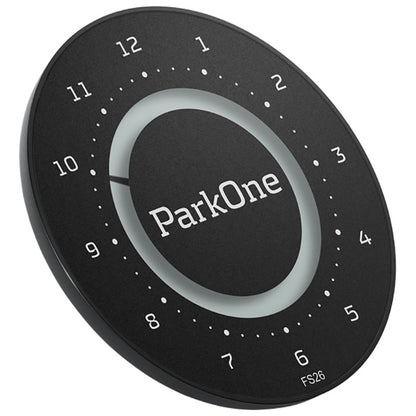 ParkOne 2 Carbon Black P-skive med stort display