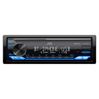 KD-X382BT Bilradio med RDS tuner og Bluetooth 100mm