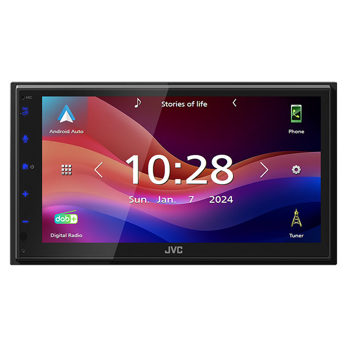 KW-M695DBW Appradio Apple Carplay og Android Auto