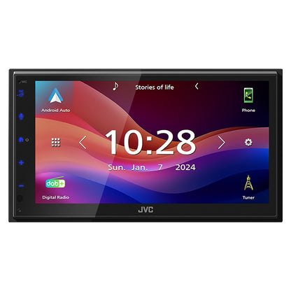 KW-M695DBW Appradio Apple Carplay og Android Auto