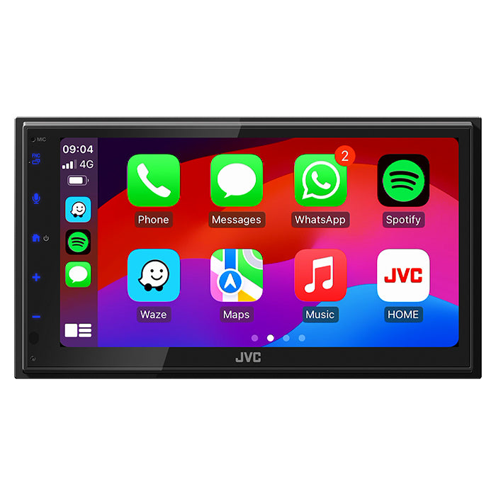 KW-M695DBW Appradio Apple Carplay og Android Auto