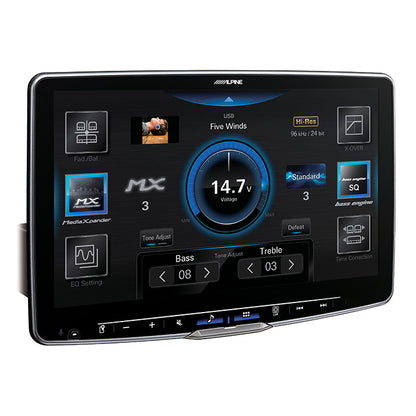 Alpine ILX-F115D Halo11 Apple Carplay, Android produktbillede