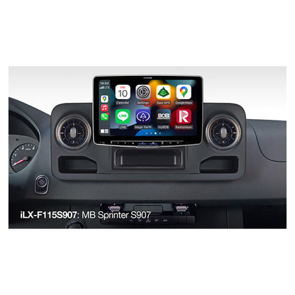 Alpine ILX-F115S907 bundle til Halo11 til Sprinter S907
