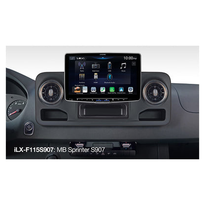 Alpine ILX-F115S907 bundle til Halo11 til Sprinter S907