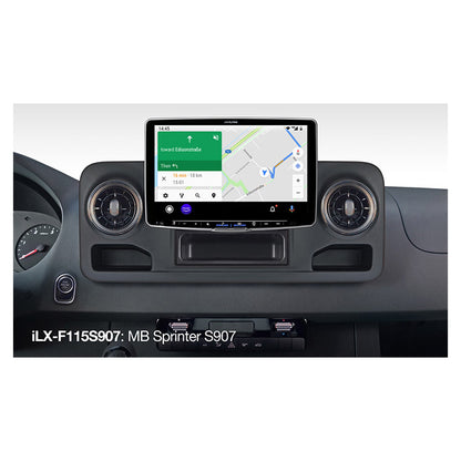 Alpine ILX-F115S907 bundle til Halo11 til Sprinter S907