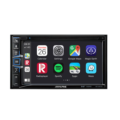 Alpine INE-W611DU bundle til Fiat Ducato 3