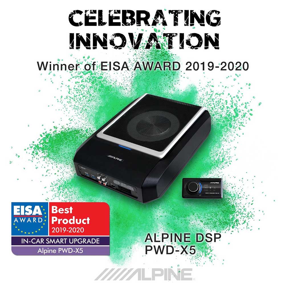 Alpine PWD-X5 DSP forstærker EISA prisvinder 2019-2020
