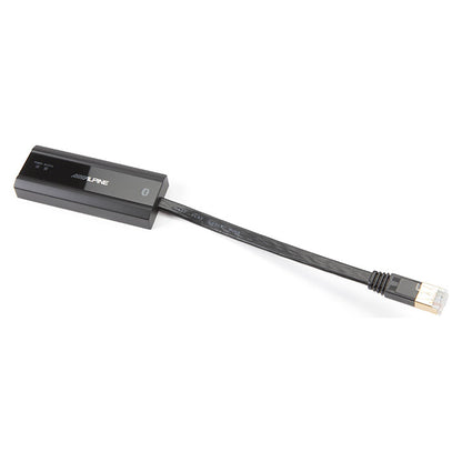 Alpine OPTIM8 DSP forstærker med Bluetooth adapter og fladt Ethernet-kabel