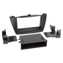 2-DIN radioramme m/lomme Hyundai IX35 2010- sort