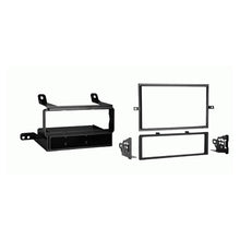 2-DIN radioramme m/lomme Nissan/Suzuki sort