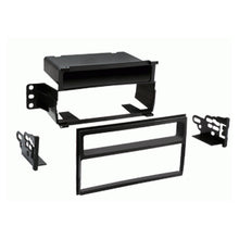 1-DIN radioramme m/lomme Nissan Juke/Tiida/Versa sort