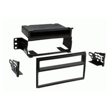 1-DIN radioramme m/lomme Nissan Juke/Tiida piano sort