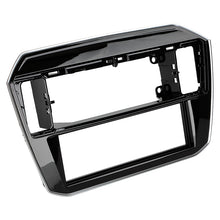 1-DIN radioramme Seat Mii/CitiGo/VW UP piano sort produktbillede