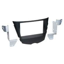 2-DIN radioramme Hyundai Veloster 2011- sort