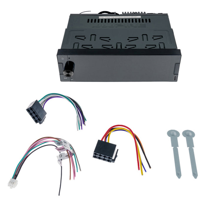 1-DIN skærm med CarPlay Android Auto