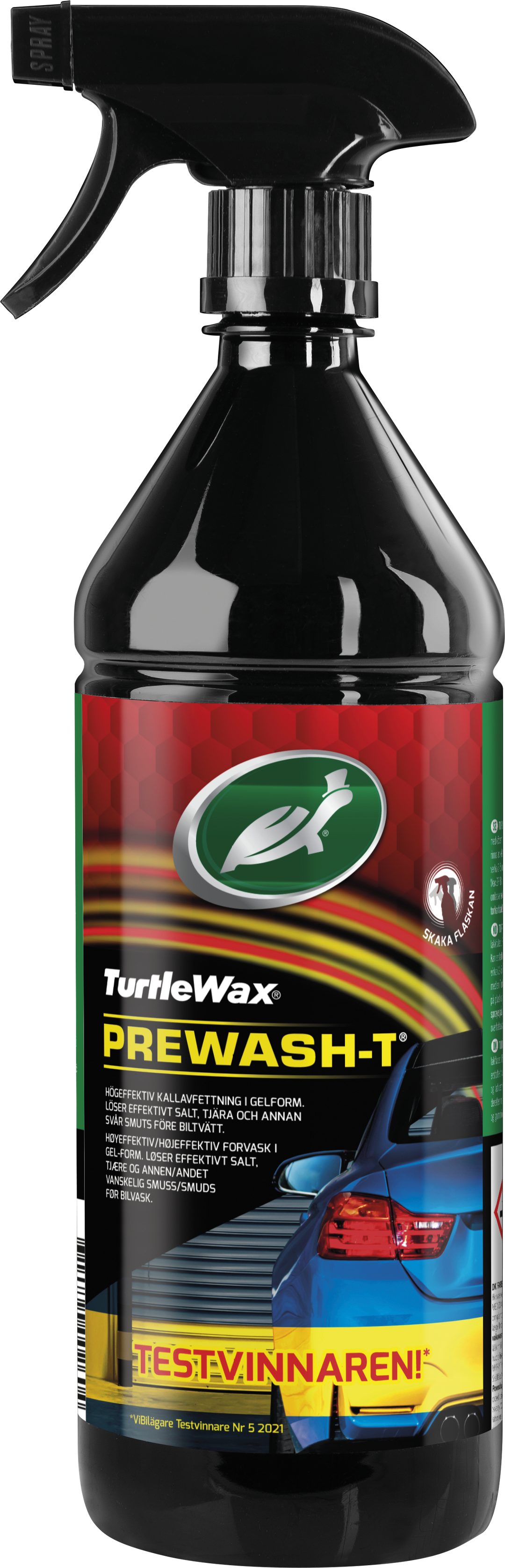 Turtle Wax Extreme Prewash-T 1L pumpespray forvask affedtning til biler