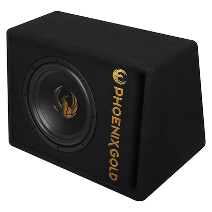 Phoenix Gold 10" aktiv Sub M. kabler & remote
