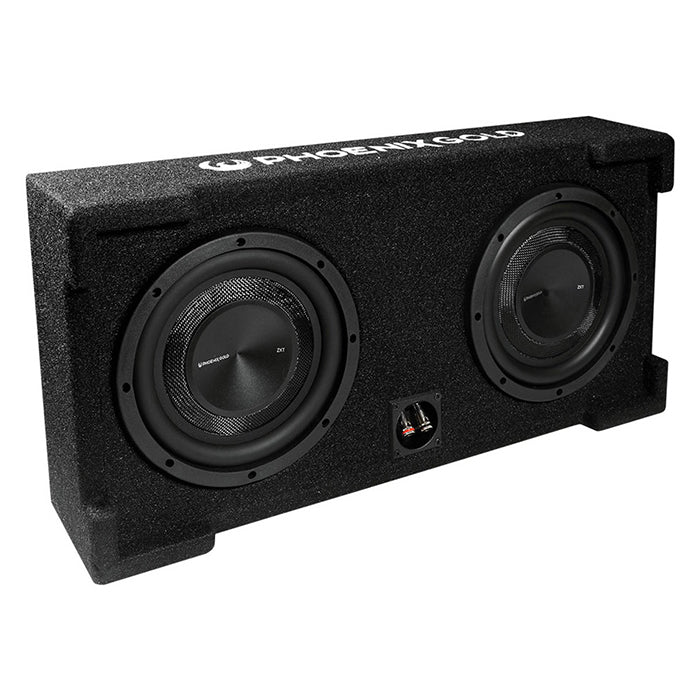 Phoenix Gold 2X8" 250 W RMS 2Ohm passiv sub. box