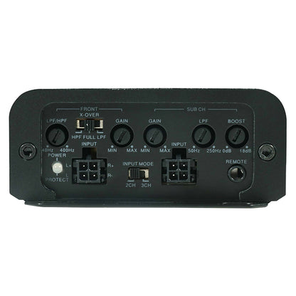 Phoenix Gold 3-kanals miniforstærker 2x75W - 350W RMS