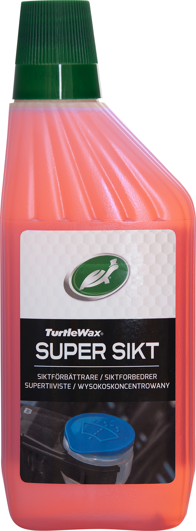 Turtle Wax Super Sikt, højkoncentreret sprinkleradditiv 500ml flaske