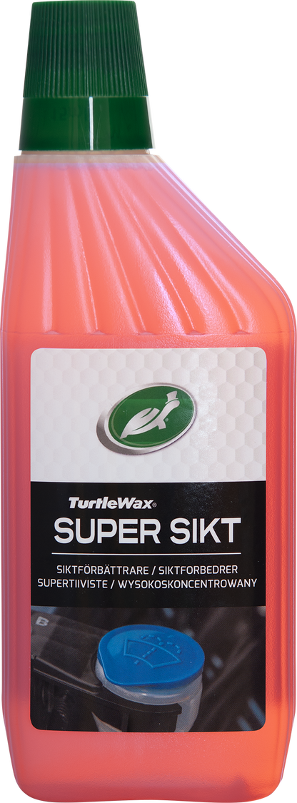 Turtle Wax Super Sikt, højkoncentreret sprinkleradditiv 500ml flaske